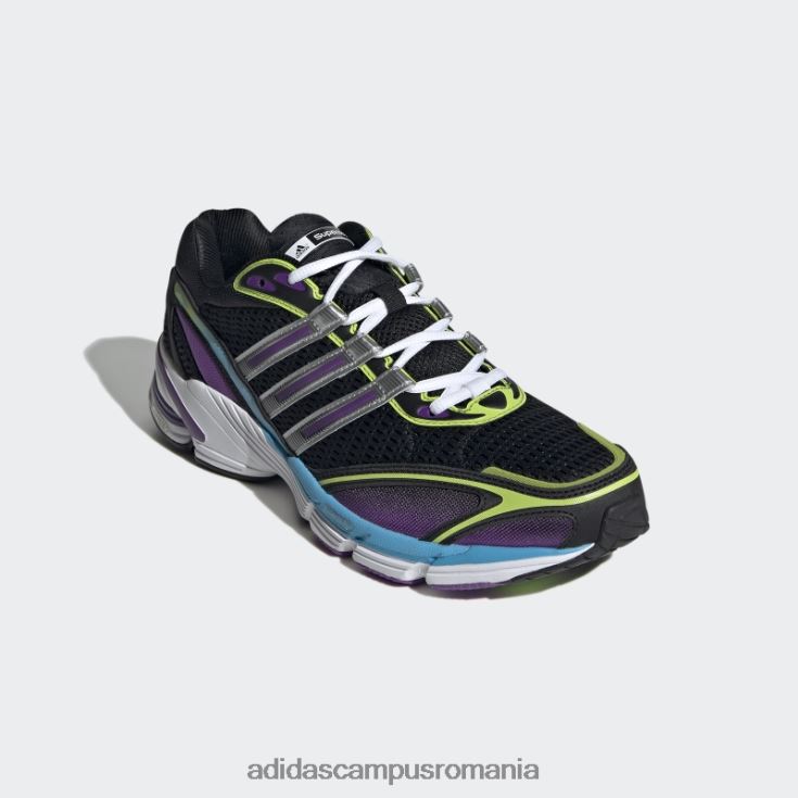 adidas campus romania pernă supernova neagră 7 pantofi unisex negru/argintiu/verde J266N213006