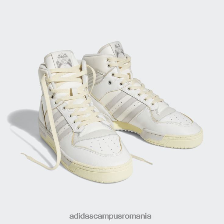adidas campus romania rivalitate hi pantofi gri unisex alb/gri J266N212797