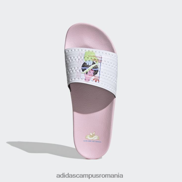 adidas campus romania sandale adilette roz adidas unisex roz/alb J266N212924