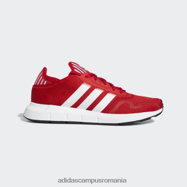 adidas campus romania scarlet swift run x pantofi unisex stacojiu/alb/negru J266N2575