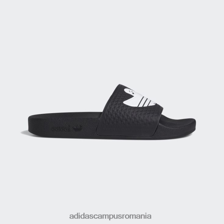 adidas campus romania shmoofoil alunecă alb unisex alb negru J266N23959