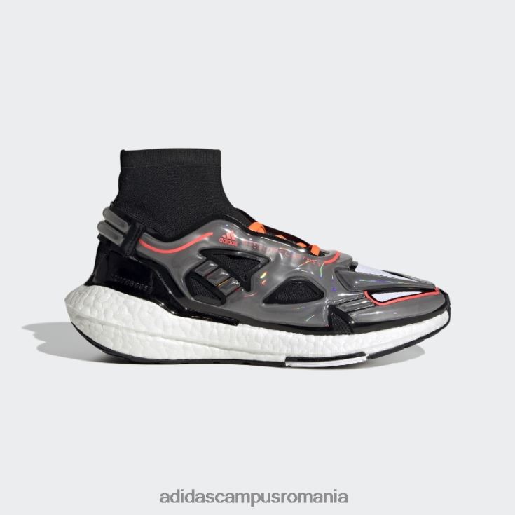 adidas campus romania by stella mccartney pantofi de alergare ultraboost 22 transl unisex transl/negru/portocaliu J266N22044