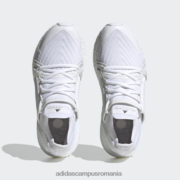 adidas campus romania by stella mccartney pantofi ultraboost 20 alb fierbinte unisex alb negru J266N215995