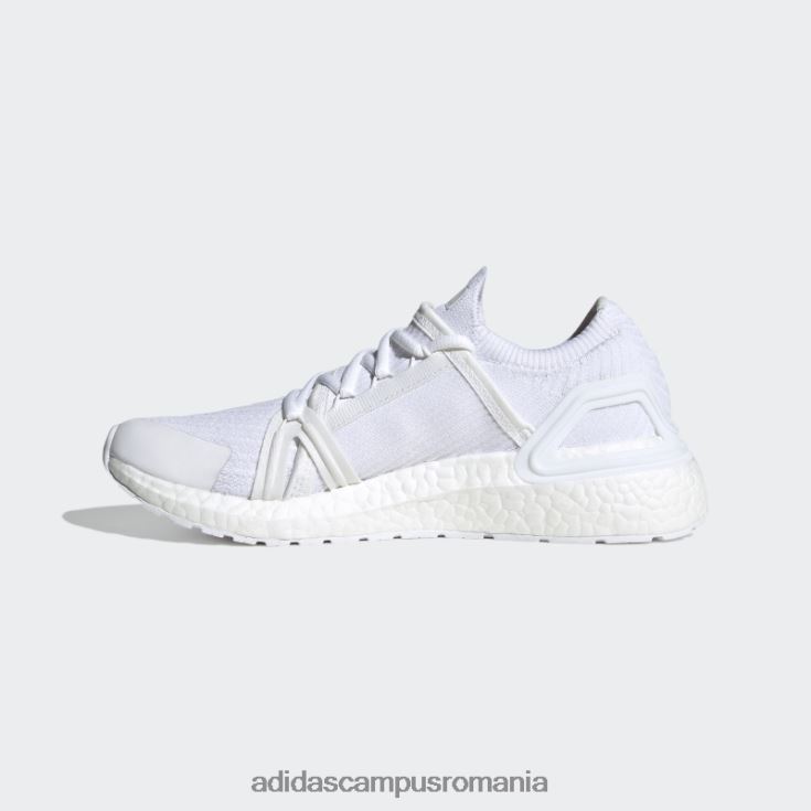 adidas campus romania by stella mccartney pantofi ultraboost 20 alb fierbinte unisex alb negru J266N215995
