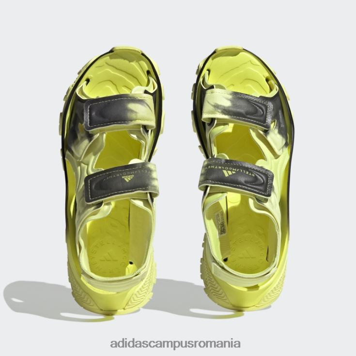 adidas campus romania by stella mccartney sandale fashion frozen yellow unisex galben/negru înghețat J266N215960