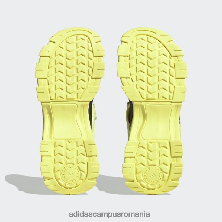 adidas campus romania by stella mccartney sandale fashion frozen yellow unisex galben/negru înghețat J266N215960