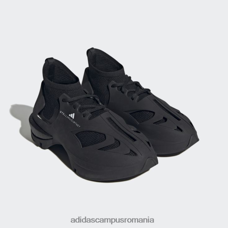 adidas campus romania by stella mccartney sportswear pantof negru unisex alb negru J266N24366