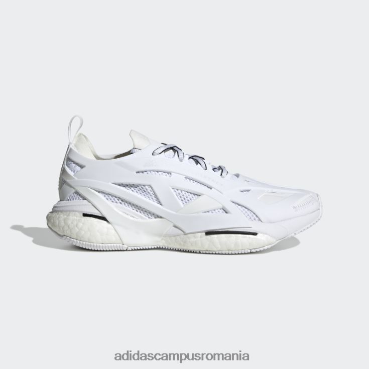 adidas campus romania by stella white mccartney solarglide pantofi de alergare moda unisex vapori alb/portocaliu/alb J266N22086