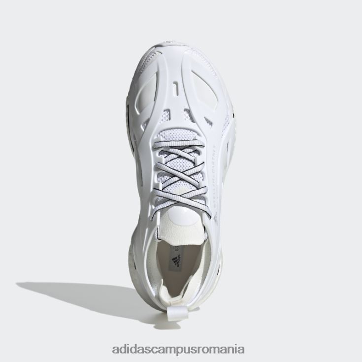 adidas campus romania by stella white mccartney solarglide pantofi de alergare moda unisex vapori alb/portocaliu/alb J266N22086