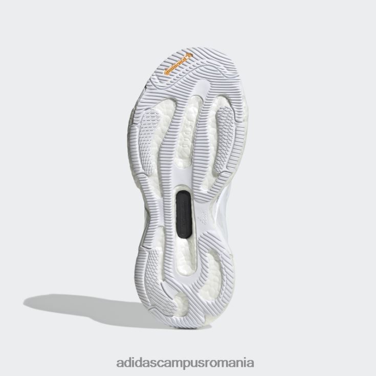 adidas campus romania by stella white mccartney solarglide pantofi de alergare moda unisex vapori alb/portocaliu/alb J266N22086