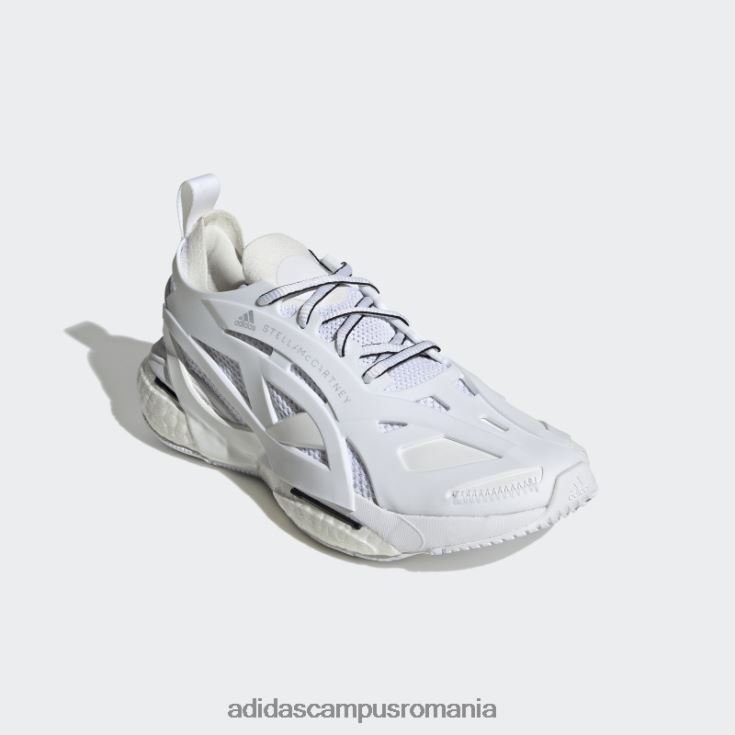 adidas campus romania by stella white mccartney solarglide pantofi de alergare moda unisex vapori alb/portocaliu/alb J266N22086