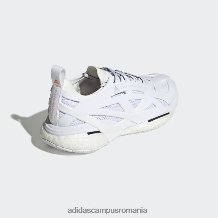 adidas campus romania by stella white mccartney solarglide pantofi de alergare moda unisex vapori alb/portocaliu/alb J266N22086