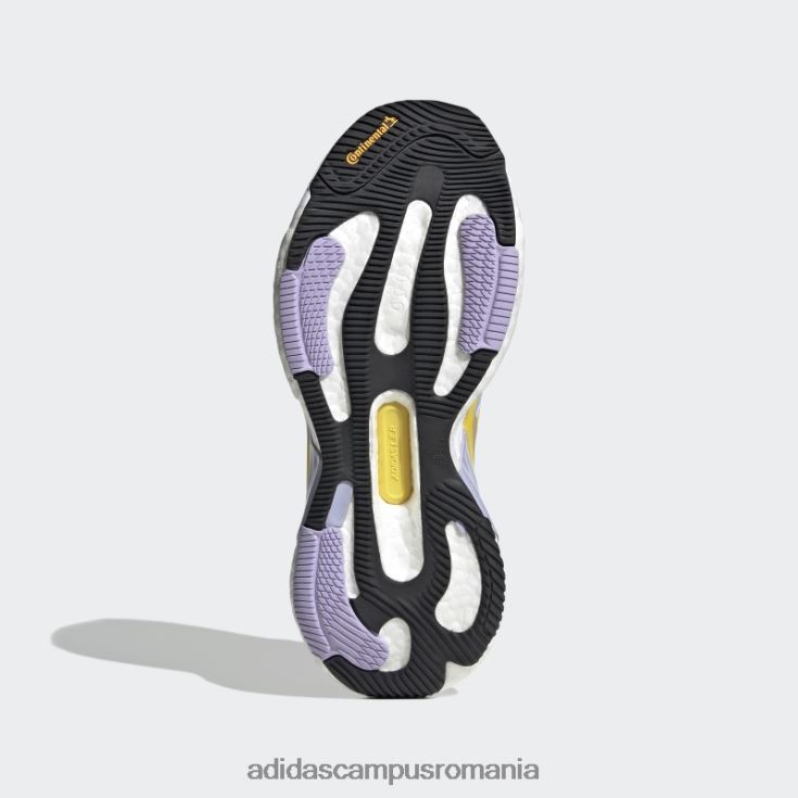 adidas campus romania de stella mccartney pantofi de alergare solarglide fashion gum unisex guma/shift violet/galben J266N28658