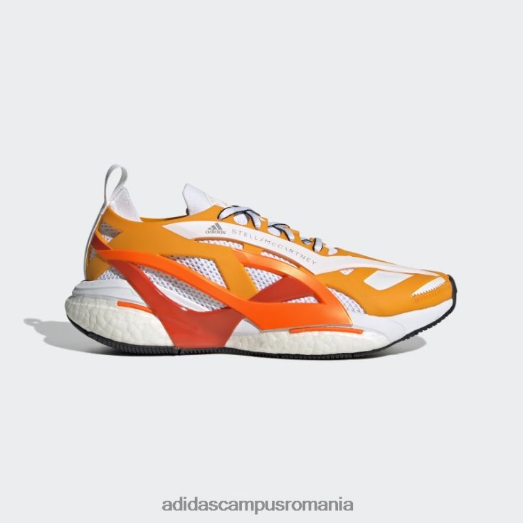 adidas campus romania de stella mccartney pantofi de alergare solarglide fashion portocaliu unisex portocaliu/alb J266N22067