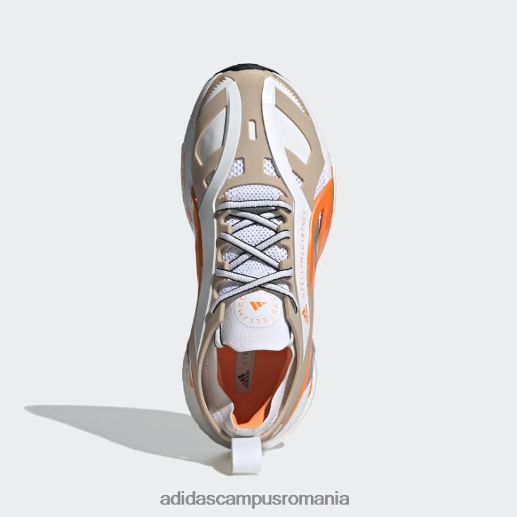adidas campus romania de stella mccartney pantofi de alergare solarglide hot ash pearl unisex frasin perlat/alb/portocaliu J266N22075