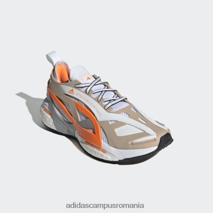 adidas campus romania de stella mccartney pantofi de alergare solarglide hot ash pearl unisex frasin perlat/alb/portocaliu J266N22075