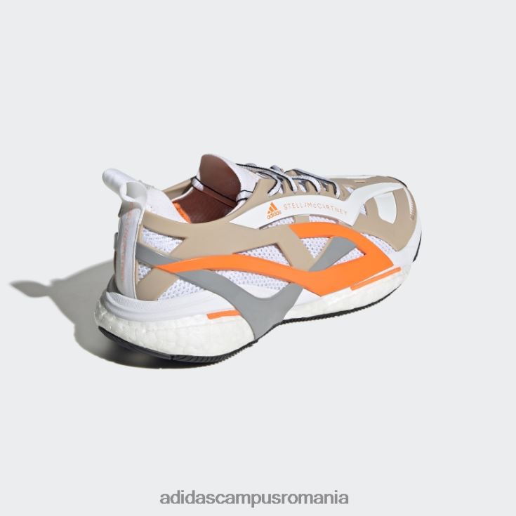 adidas campus romania de stella mccartney pantofi de alergare solarglide hot ash pearl unisex frasin perlat/alb/portocaliu J266N22075