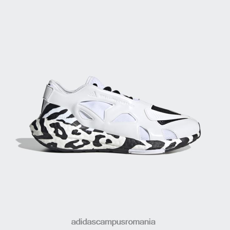 adidas campus romania de stella mccartney pantofi ultraboost albi 22 fierbinți unisex alb negru J266N21940