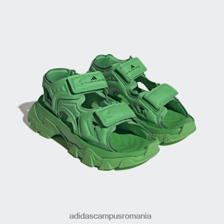 adidas campus romania de stella mccartney sandale hika în aer liber modă verde bogat unisex verde bogat J266N215885