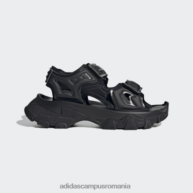 adidas campus romania negru de stella mccartney hika sandale outdoor moda unisex negru/alb/gri J266N215900