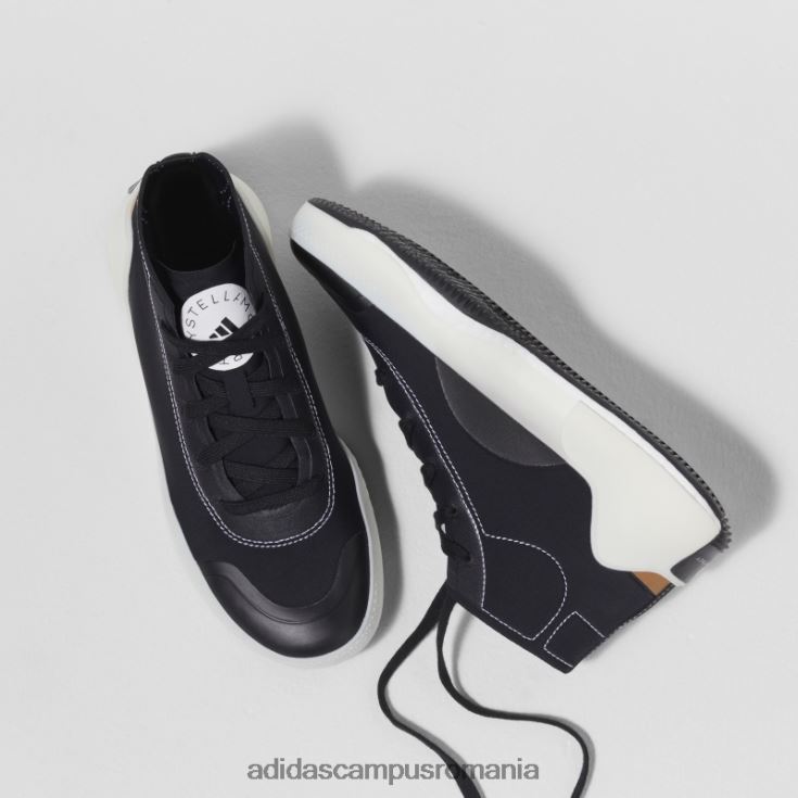 adidas campus romania negru de stella mccartney treino pantofi cu tăietură mijlocie fashion unisex alb negru J266N215944