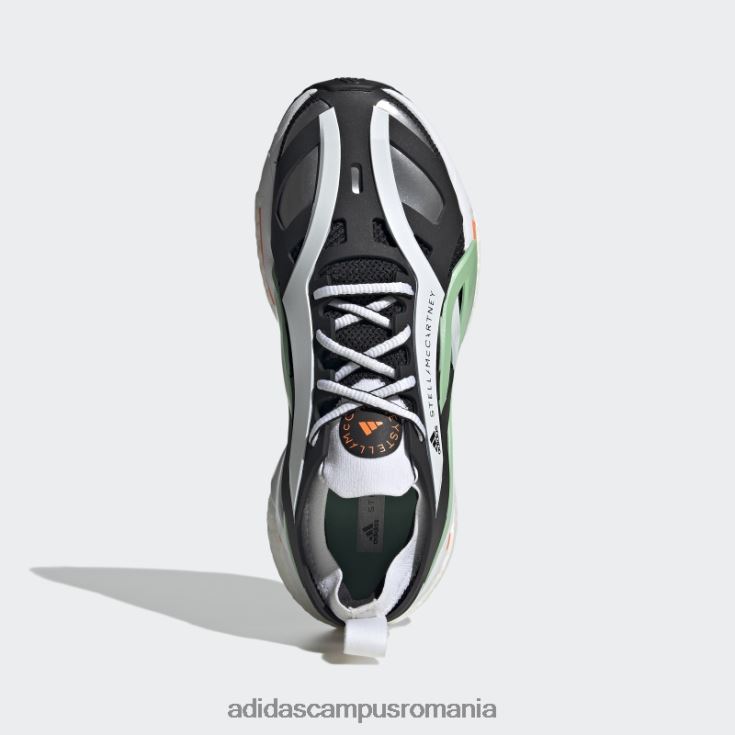 adidas campus romania pantofi de alergare negri de stella mccartney solarglide fierbinți unisex negru/alb/verde J266N22088