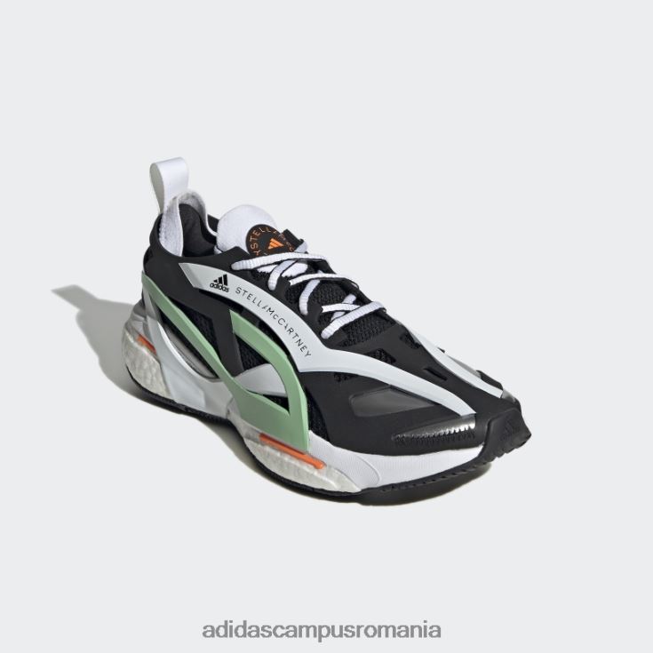 adidas campus romania pantofi de alergare negri de stella mccartney solarglide fierbinți unisex negru/alb/verde J266N22088