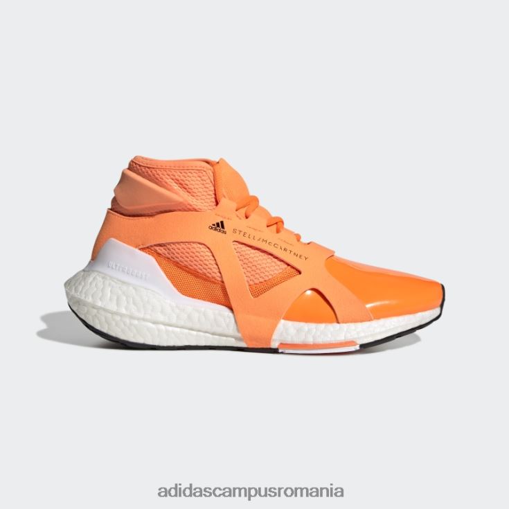 adidas campus romania pantofi de alergare portocalii by stella mccartney ultraboost 21 fierbinți unisex portocaliu/alb/negru J266N222291