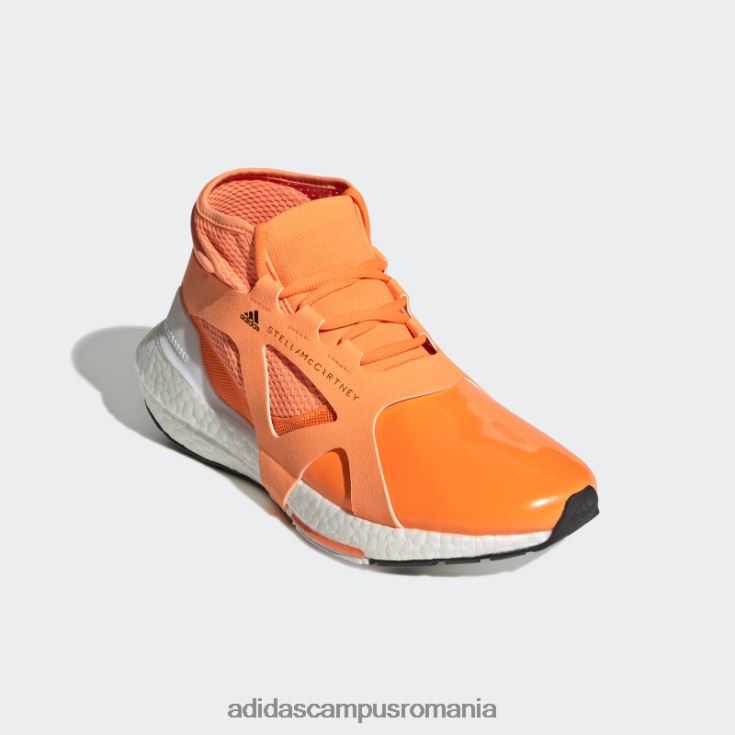 adidas campus romania pantofi de alergare portocalii by stella mccartney ultraboost 21 fierbinți unisex portocaliu/alb/negru J266N222291