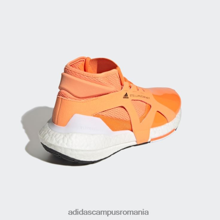 adidas campus romania pantofi de alergare portocalii by stella mccartney ultraboost 21 fierbinți unisex portocaliu/alb/negru J266N222291