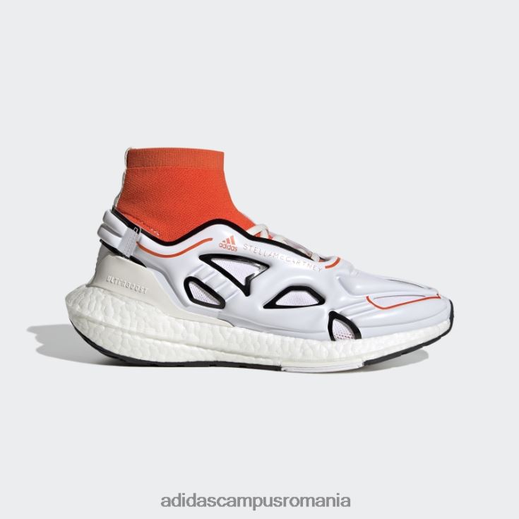adidas campus romania pantofi de alergare portocalii by stella mccartney ultraboost 22 unisex portocaliu/alb vapori/negru J266N22085