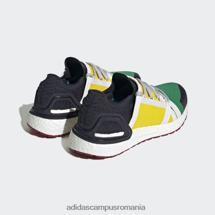 adidas campus romania pantofi de alergare verde by stella mccartney ultraboost 20 fierbinți unisex verde/galben/alb J266N222161