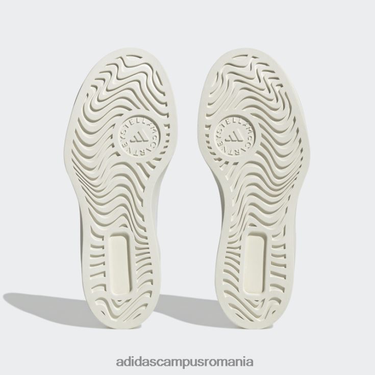 adidas campus romania pantofi de curte albi de stella mccartney fierbinți unisex alb J266N24715