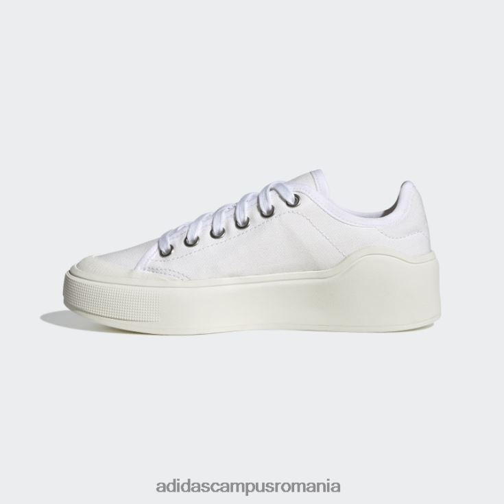 adidas campus romania pantofi de curte albi de stella mccartney fierbinți unisex alb J266N24715