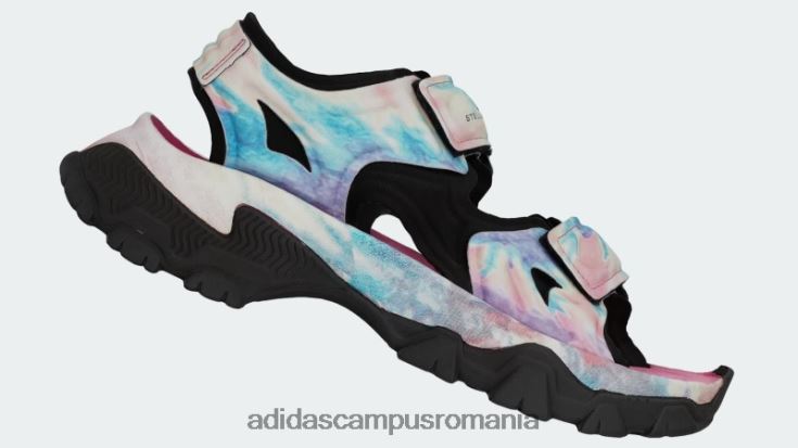 adidas campus romania sandale roz by stella mccartney unisex roz/galben înghețat/negru J266N28599