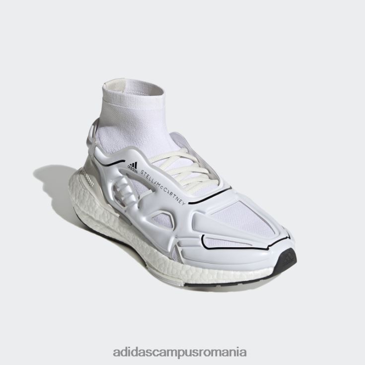 adidas campus romania vapori albi de stella mccartney ultraboost 22 pantofi de alergare moda unisex vapori albi/negri J266N22037