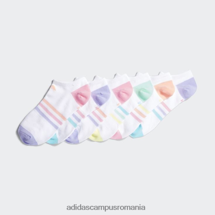 adidas campus romania ciorapi superlite neprezentati 6 perechi albi copii alb J266N225664