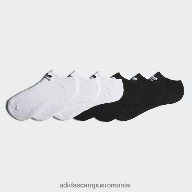 adidas campus romania șosete trifoil albe neprezentate 6 perechi adidas copii alb J266N225647