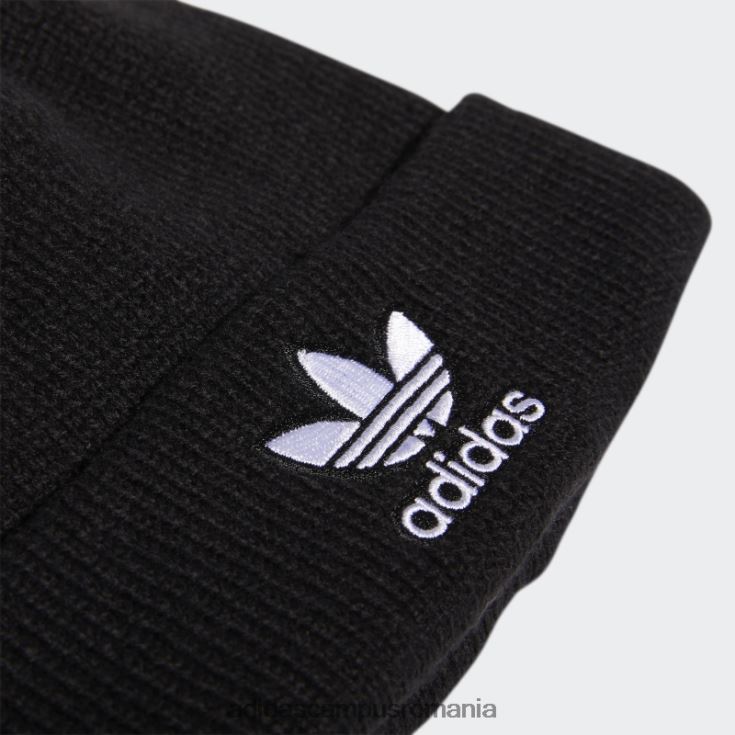 adidas campus romania beanie albă trefoil copii alb negru J266N225630