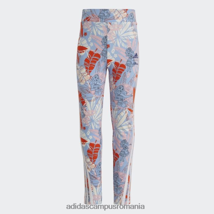 adidas campus romania albastru alba x disney moana colanti fierbinti copii albastru zori/roz/portocaliu/alb J266N225524