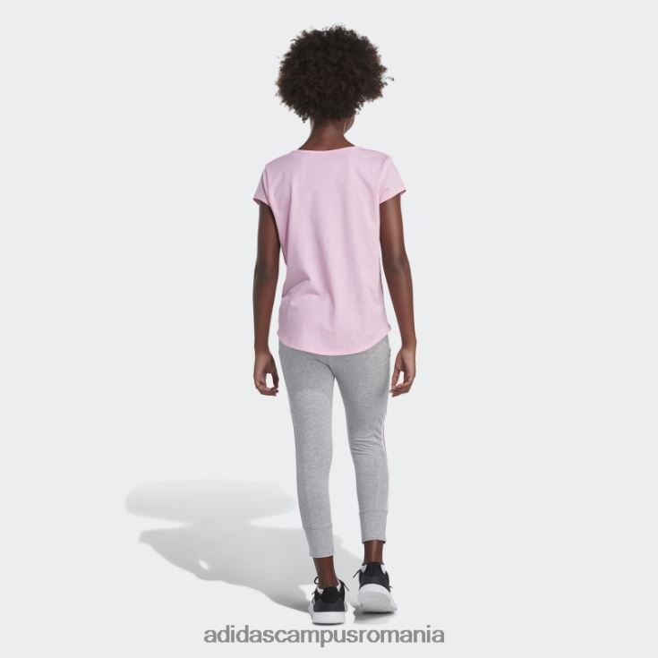 adidas campus romania colanti de jogger adidas, gri mediu 7/8 3 dungi copii gri mediu J266N225545