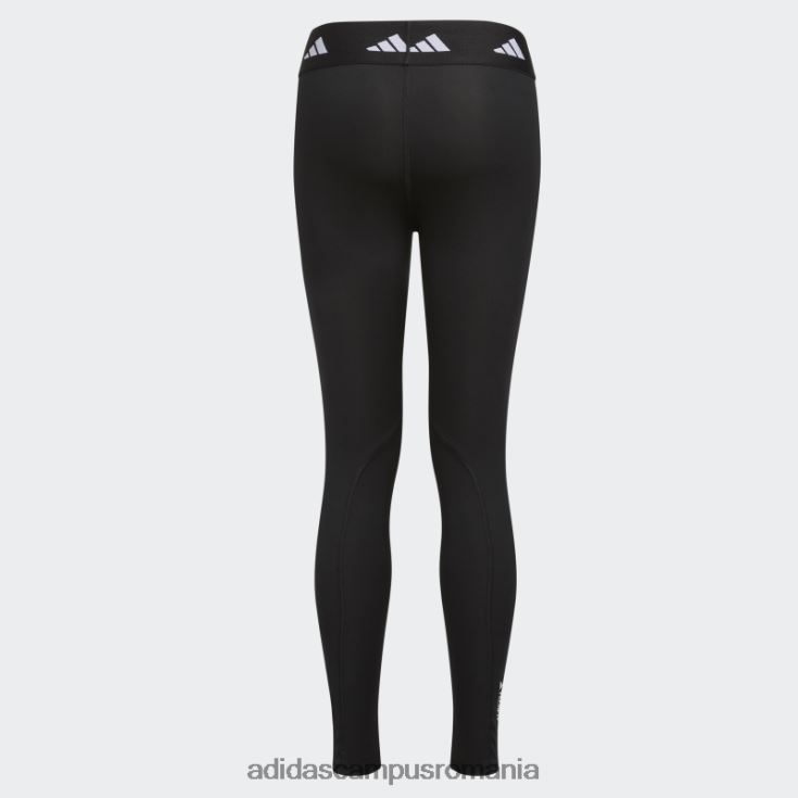 adidas campus romania colanti negri tech fit 7/8 copii negru J266N225523