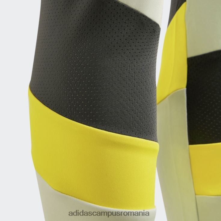 adidas campus romania colanti verde aeroready hiit 7/8 copii verde/galben/gri J266N225535