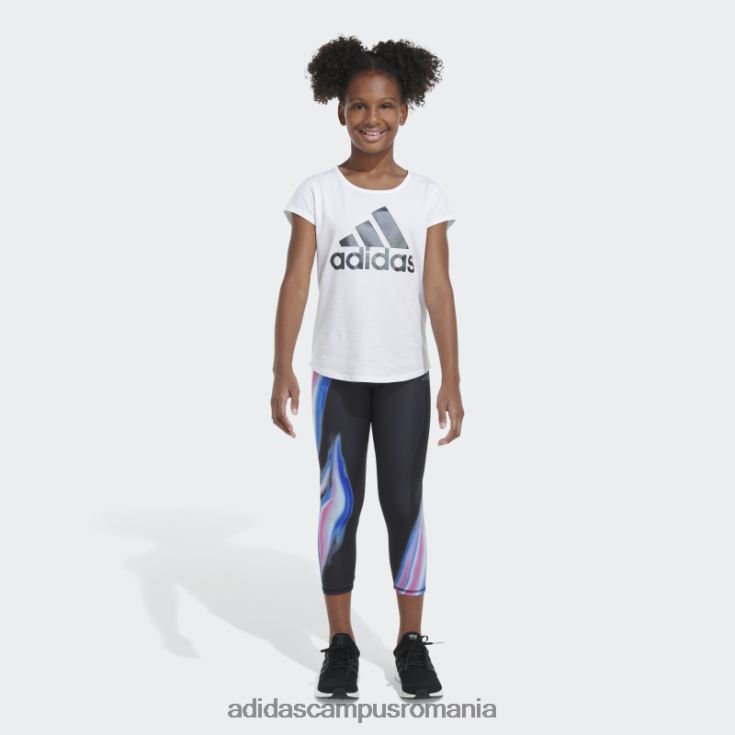 adidas campus romania negru 7 8 hyper real tight copii negru J266N225528
