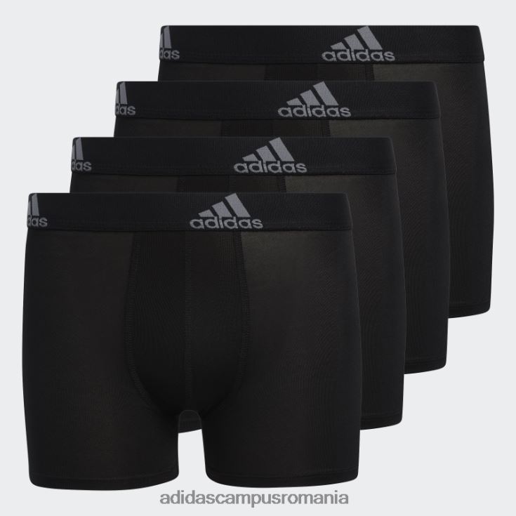 adidas campus romania boxer sport performanta 4 perechi negru adidas copii negru J266N225350