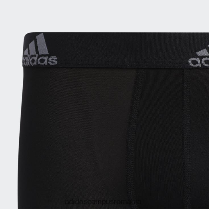 adidas campus romania boxer sport performanta 4 perechi negru adidas copii negru J266N225350