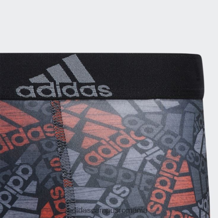 adidas campus romania slip boxer grafic sport performance portocaliu 4 perechi copii portocale J266N225349