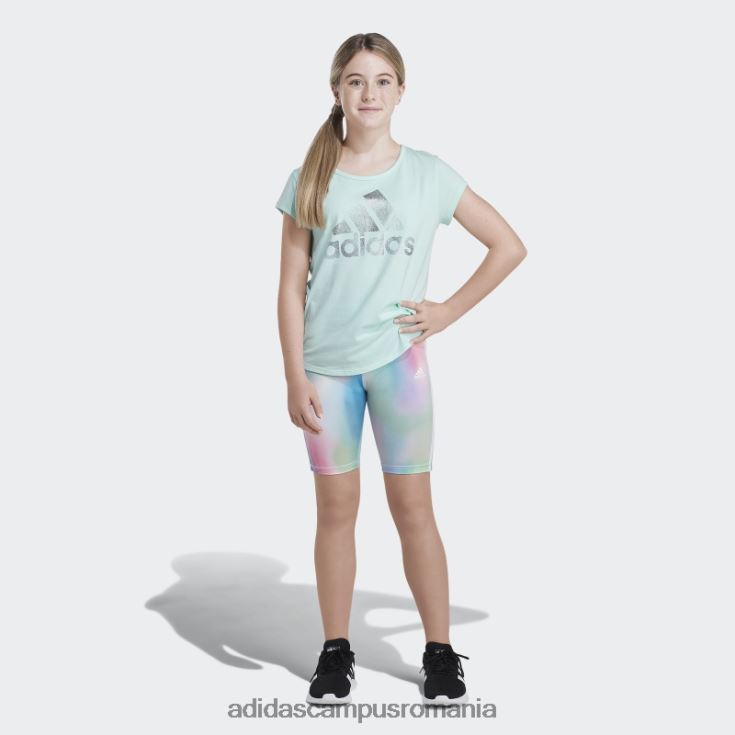 adidas campus romania Mint Rush peste tot pentru bicicletă de imprimare scurtă 22 copii papură cu mentă J266N225451