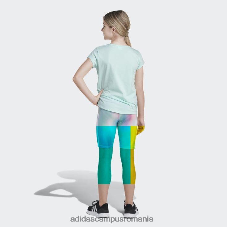 adidas campus romania Mint Rush peste tot pentru bicicletă de imprimare scurtă 22 copii papură cu mentă J266N225451