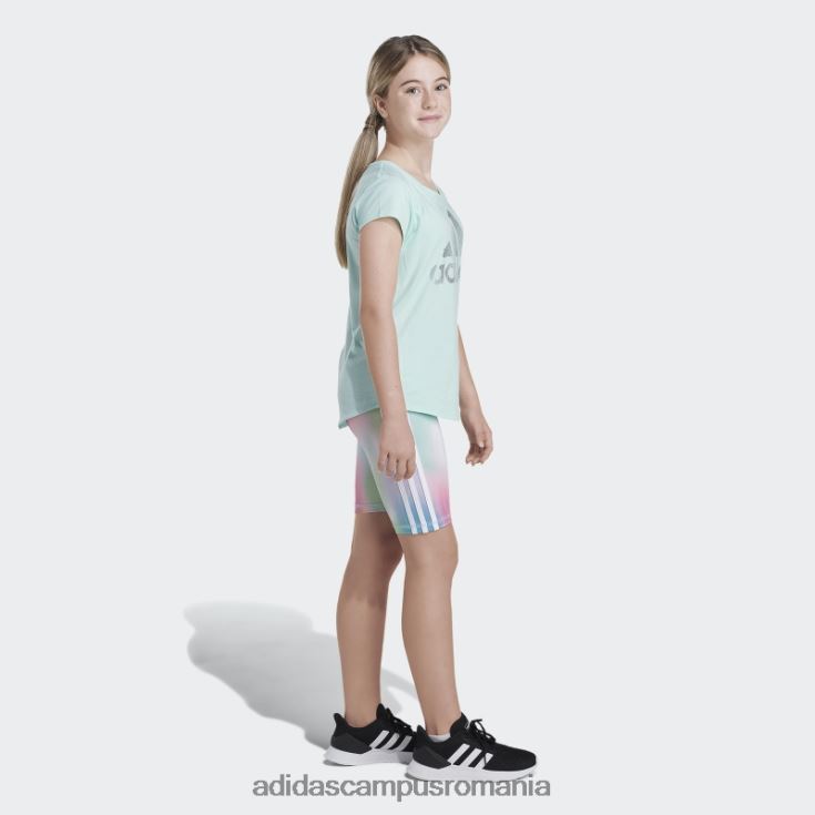 adidas campus romania Mint Rush peste tot pentru bicicletă de imprimare scurtă 22 copii papură cu mentă J266N225451